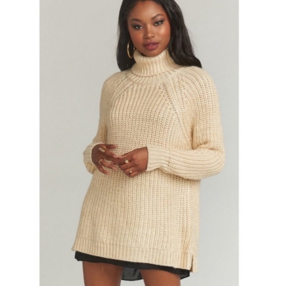 Show Me Your Mumu Marvin Turtleneck Knit Sweater